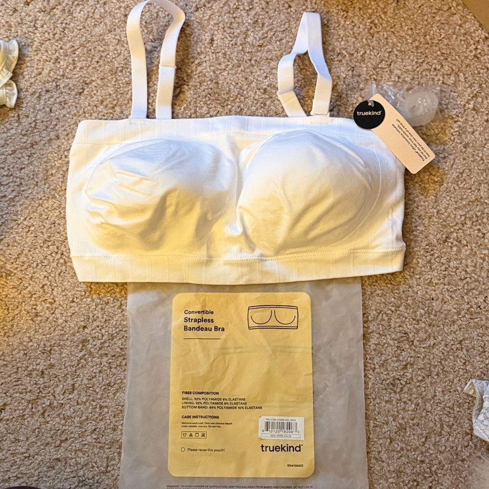 True Kind Convertible Strapless Bandeau Bra